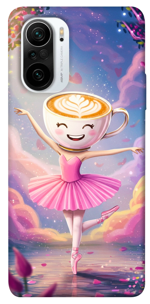 Чехол Ballerina illustration для Xiaomi Redmi K40