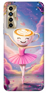 Чохол Ballerina illustration для TECNO Camon 17P