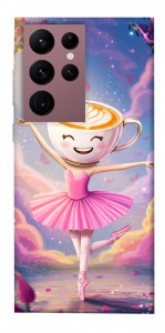 Чехол Ballerina illustration для Galaxy S22 Ultra