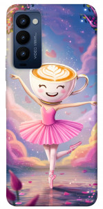 Чехол Ballerina illustration для TECNO Camon 18
