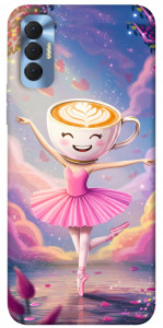 Чохол Ballerina illustration для TECNO Spark 8P
