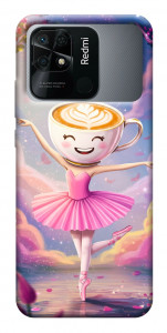 Чехол Ballerina illustration для Xiaomi Redmi 10C