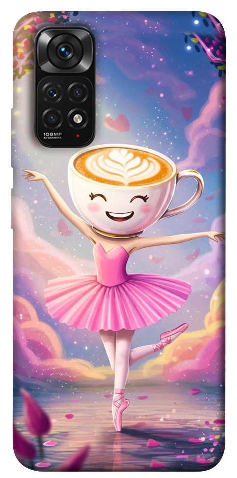 Чехол Ballerina illustration для Xiaomi Redmi Note 11 (Global)