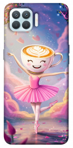 Чехол Ballerina illustration для Oppo F17 Pro