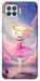 Чехол Ballerina illustration для Oppo F17 Pro