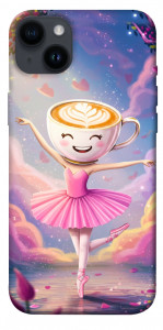 Чехол Ballerina illustration для iPhone 14 Plus