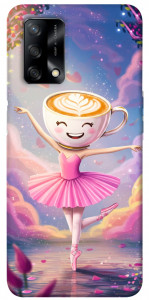 Чехол Ballerina illustration для Oppo F19