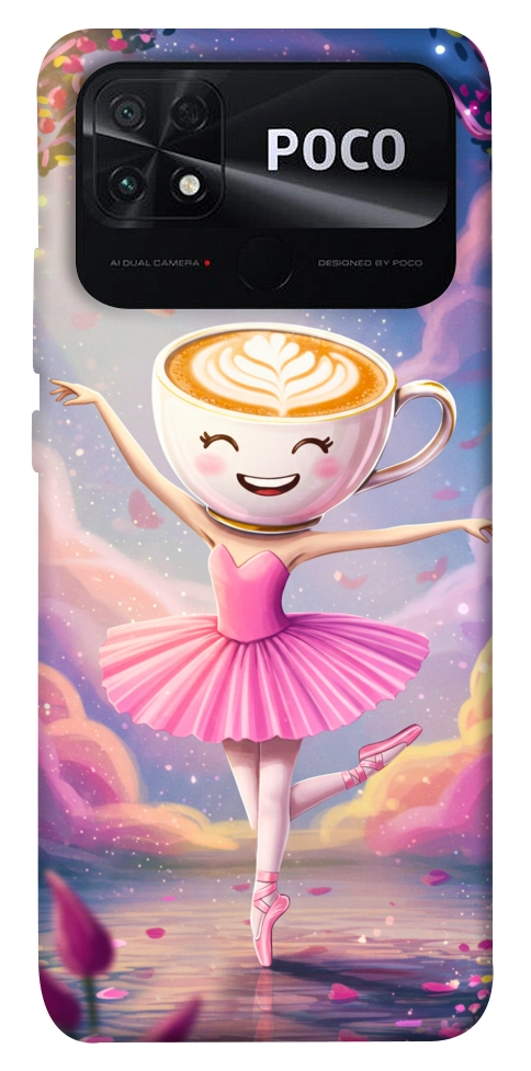 Чохол Ballerina illustration для Xiaomi Poco C40