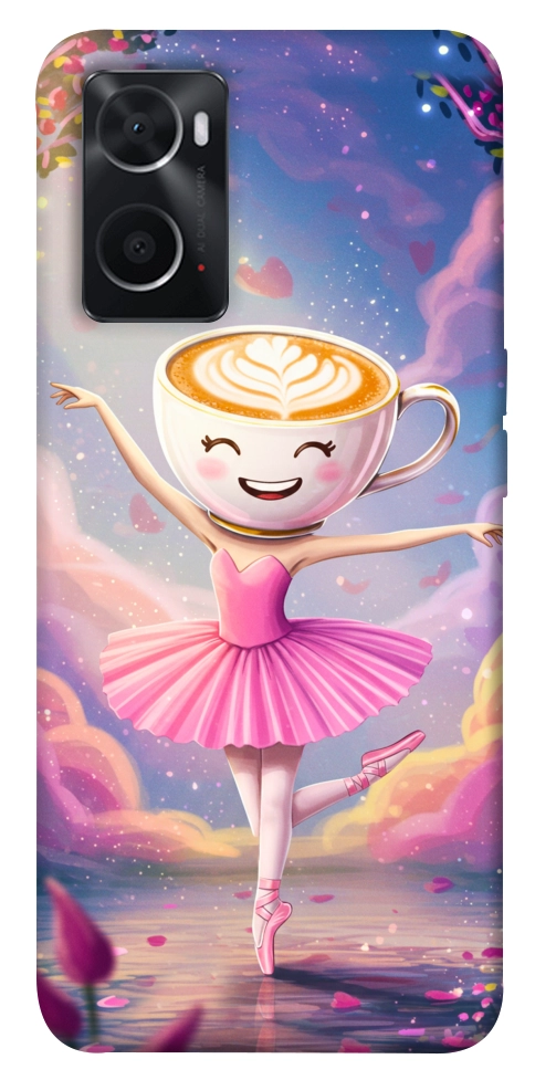 Чехол Ballerina illustration для Oppo A76 4G