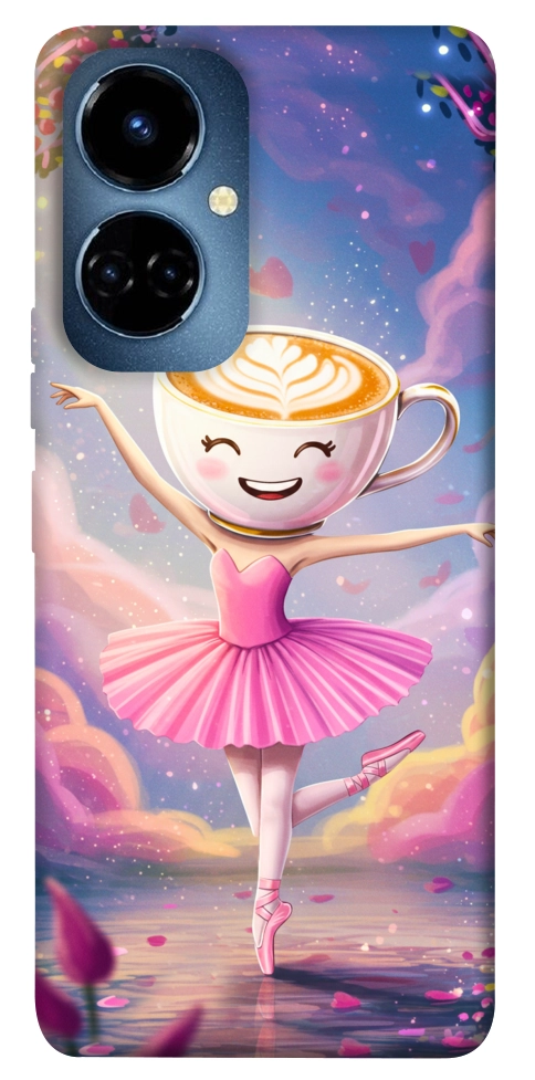 Чехол Ballerina illustration для TECNO Camon 19 Pro (CI8n)