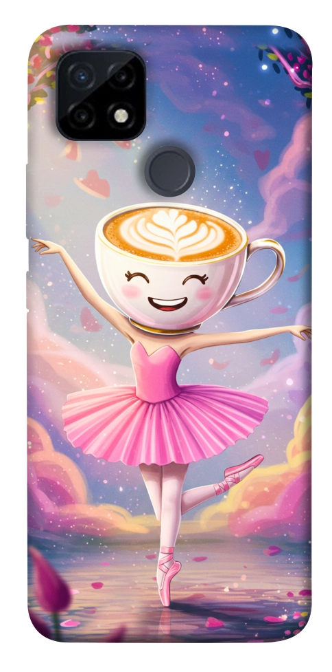 Чехол Ballerina illustration для Realme C25Y