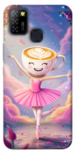 Чехол Ballerina illustration для Infinix Hot 10 Lite