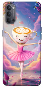 Чехол Ballerina illustration для Oppo Reno 4