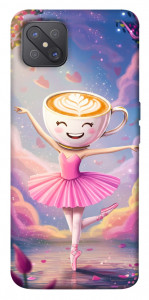 Чехол Ballerina illustration для Oppo A92s