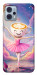 Чехол Ballerina illustration для Motorola Moto G23