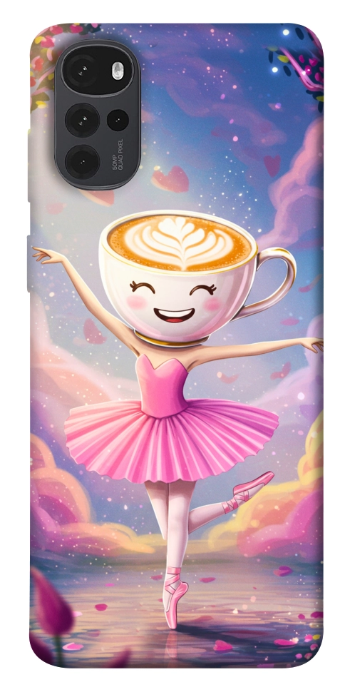 Чехол Ballerina illustration для Motorola Moto G22
