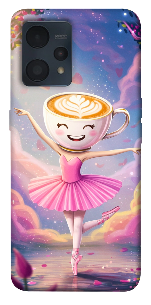 Чехол Ballerina illustration для Realme 9 Pro+