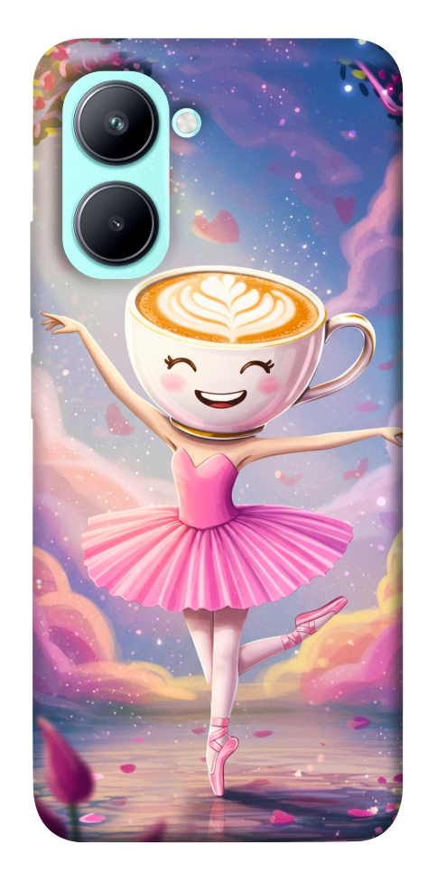 Чехол Ballerina illustration для Realme C33