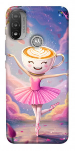 Чехол Ballerina illustration для Motorola Moto E20