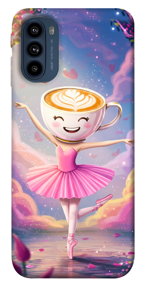 Чехол Ballerina illustration для Motorola Moto G41