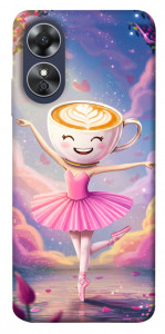 Чехол Ballerina illustration для Oppo A17