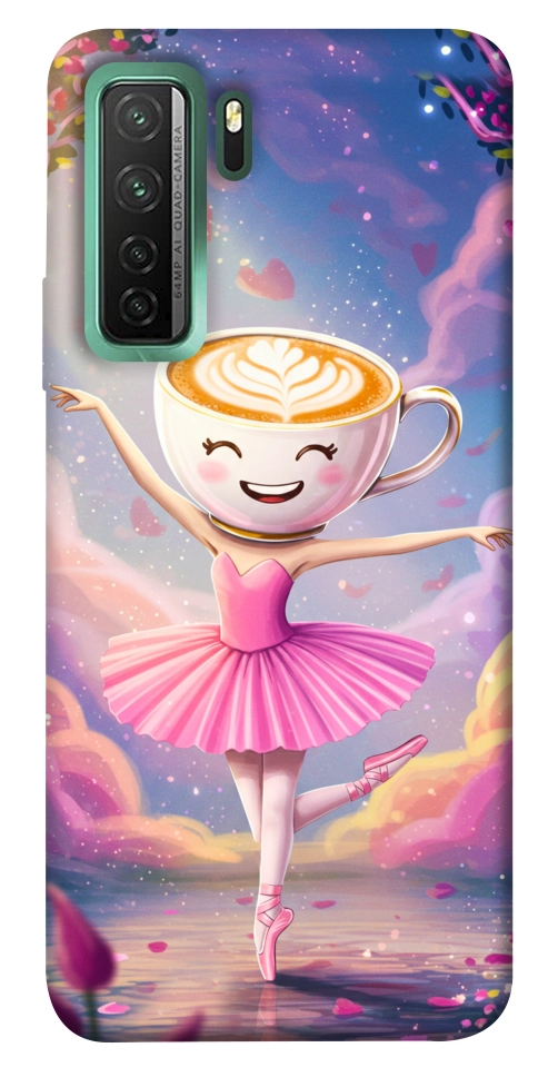 Чохол Ballerina illustration для Huawei nova 7 SE