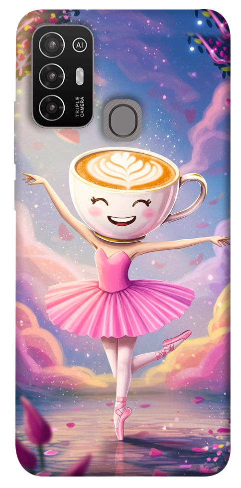Чохол Ballerina illustration для ZTE Blade A52