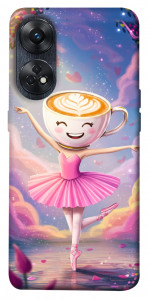 Чохол Ballerina illustration для Oppo Reno 8 T 4G