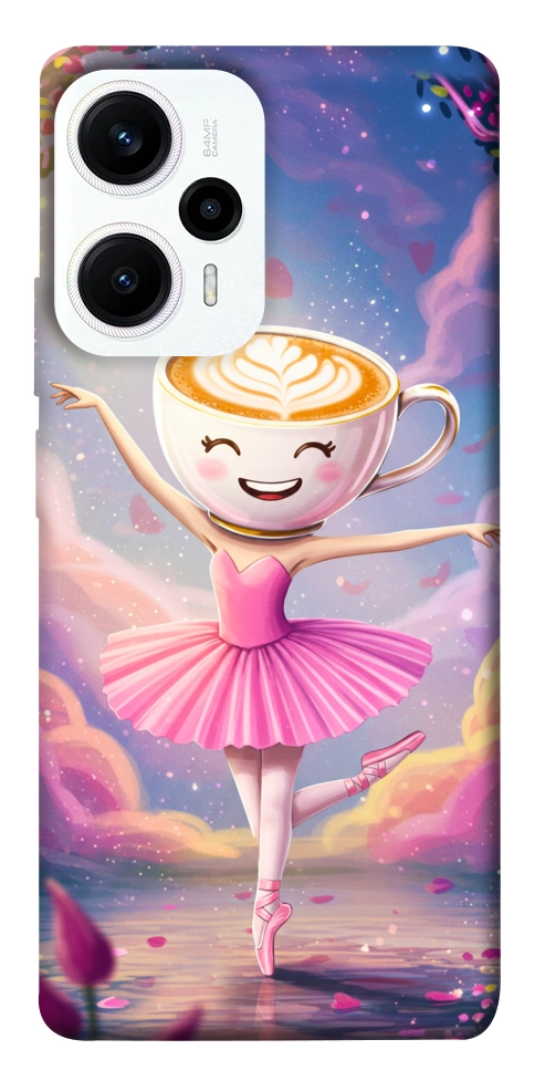 Чохол Ballerina illustration для Xiaomi Poco F5
