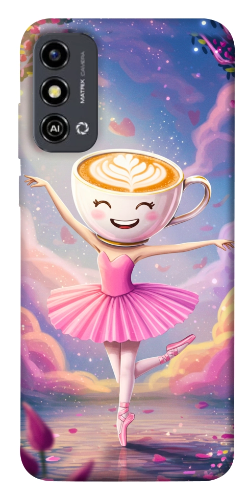 Чохол Ballerina illustration для ZTE Blade A53