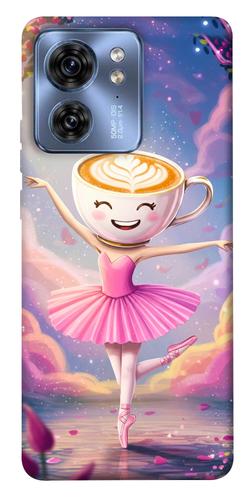 Чехол Ballerina illustration для Motorola Edge 40