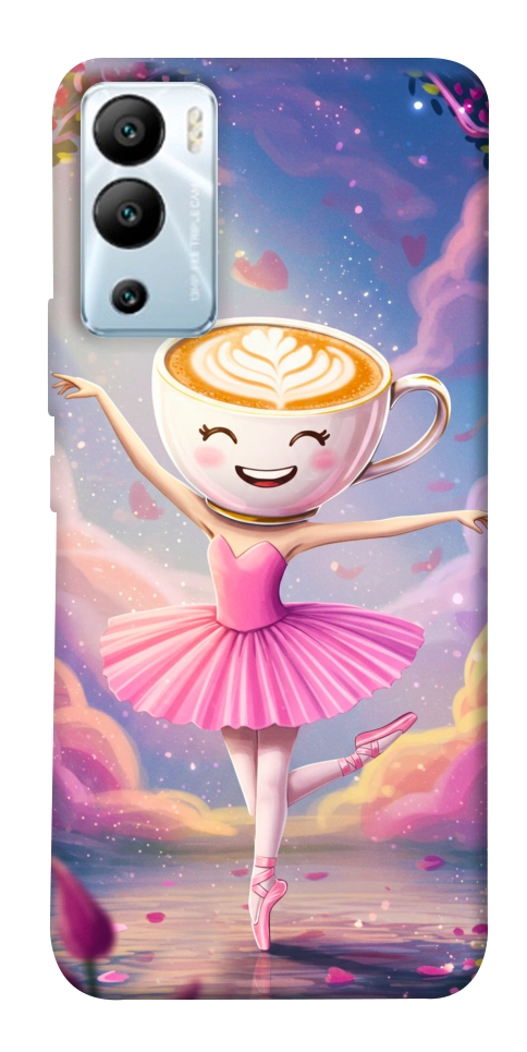 Чохол Ballerina illustration для Infinix Hot 12i