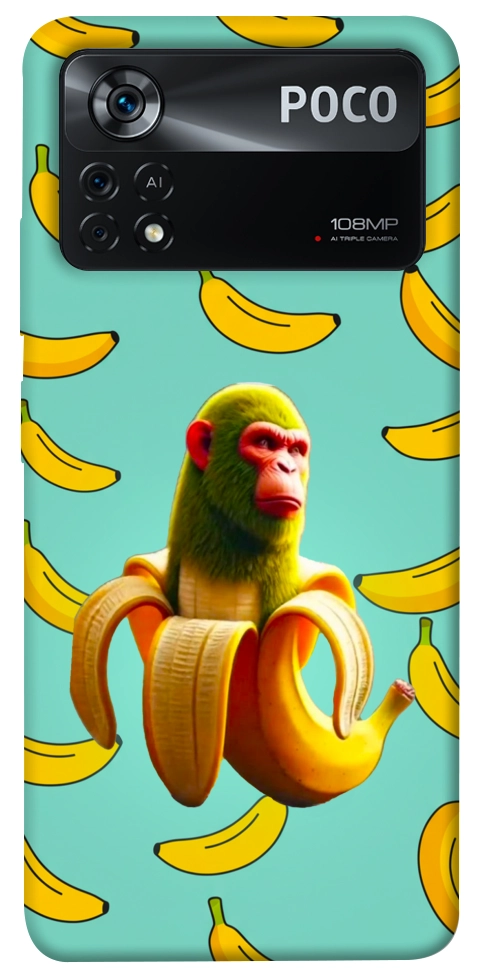 Чехол Chimpanzini Bananini для Xiaomi Poco X4 Pro