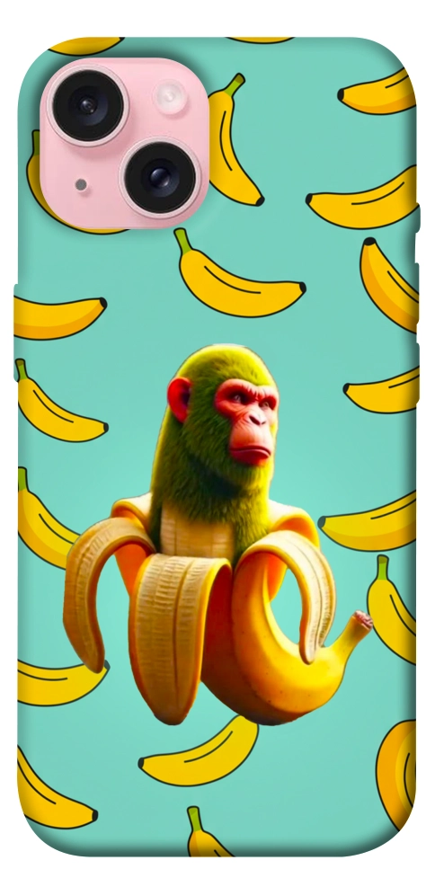 Чехол Chimpanzini Bananini для iPhone 15