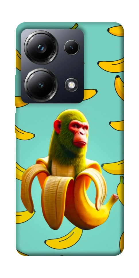Чехол Chimpanzini Bananini для Xiaomi Poco M6 Pro 4G