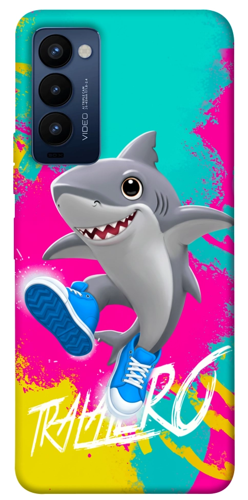 Чехол Tralalero kids для TECNO Camon 18