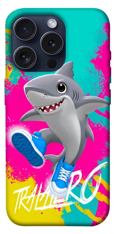 Чехол Tralalero kids для iPhone 15 Pro