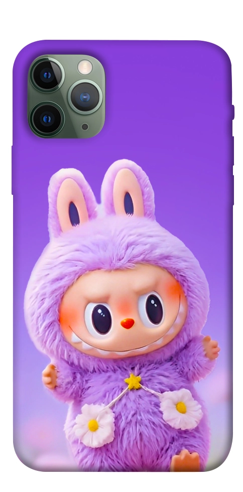 Чехол Labubu purple для iPhone 11 Pro