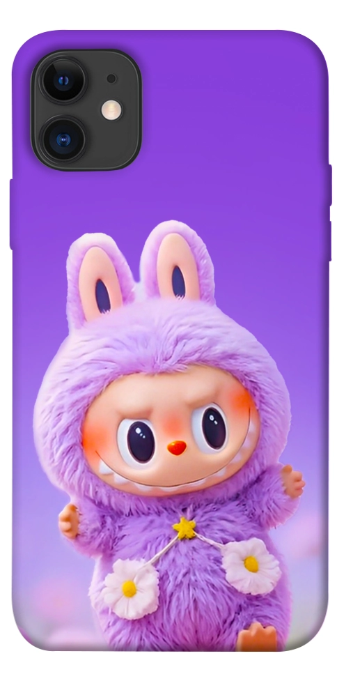 Чехол Labubu purple для iPhone 11
