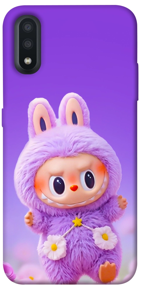 Чехол Labubu purple для Galaxy A01