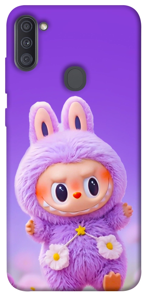 Чехол Labubu purple для Galaxy A11 (2020)