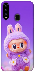 Чехол Labubu purple для Galaxy A20s (2019)