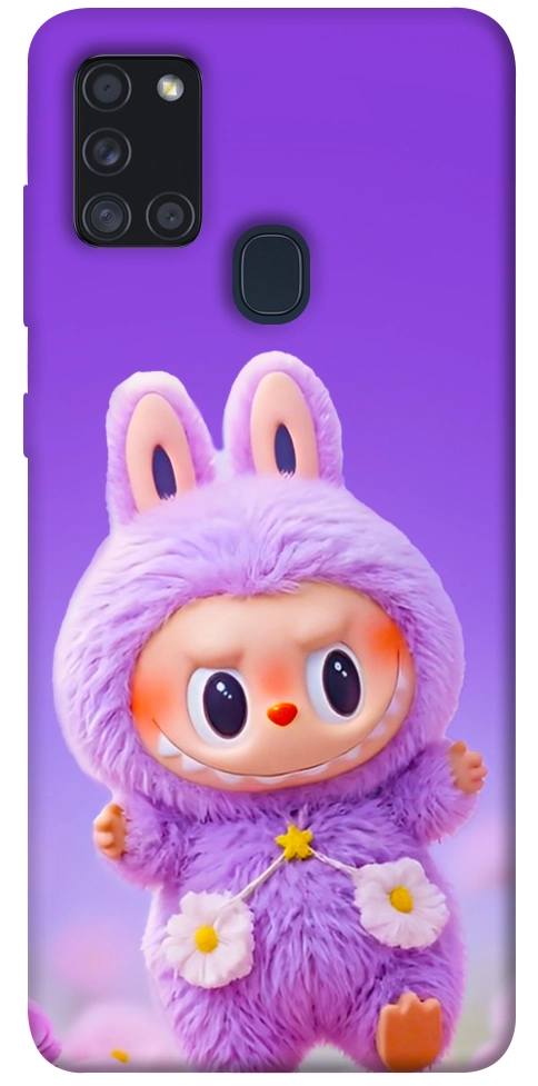 Чехол Labubu purple для Galaxy A21s (2020)