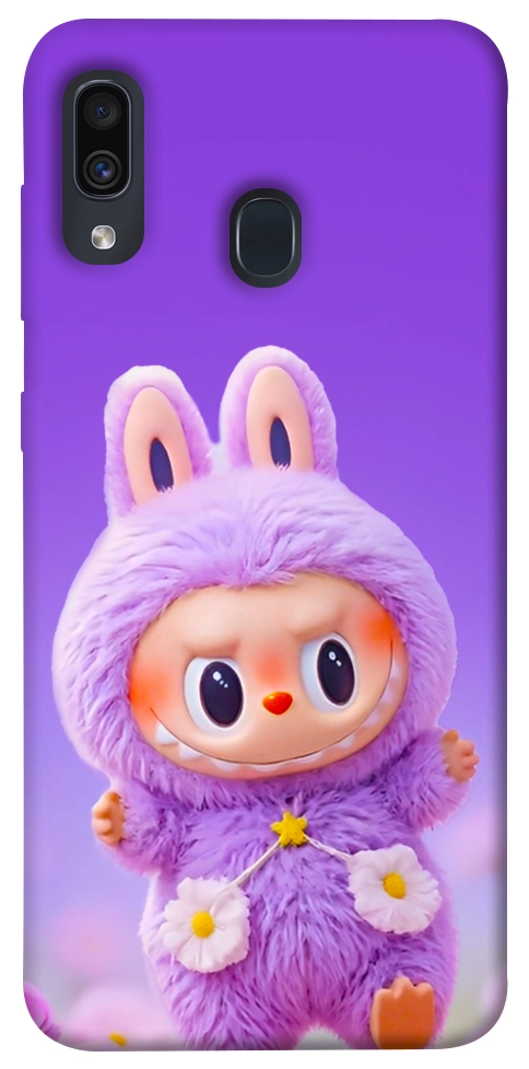 Чохол Labubu purple для Galaxy A30 (2019)