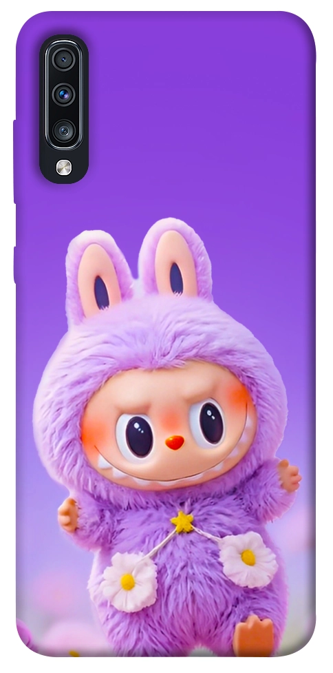Чехол Labubu purple для Galaxy A70 (2019)