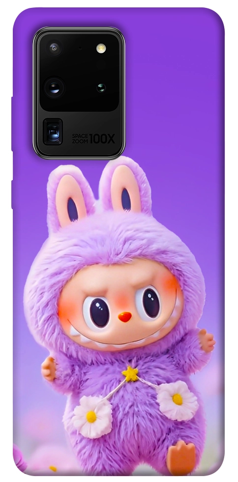 Чехол Labubu purple для Galaxy S20 Ultra (2020)
