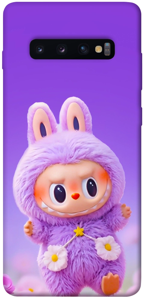 Чохол Labubu purple для Galaxy S10 Plus (2019)