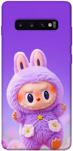 Чохол Labubu purple для Galaxy S10 Plus (2019)