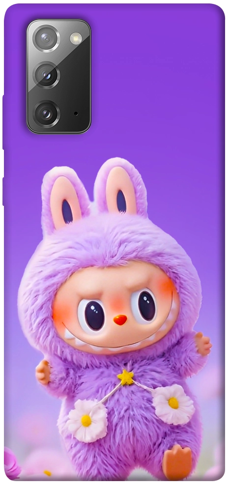 Чехол Labubu purple для Galaxy Note 20