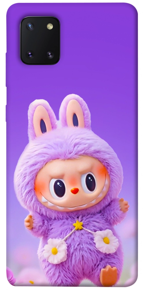 Чехол Labubu purple для Galaxy Note 10 Lite (2020)
